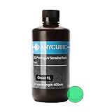 ♥Angemessene Zähigkeit. AnyCubic UV-Harze haben eine gute Kombination aus Härte und Zähigkeit, was eine einfache Entfernung des Modells von der Druckplatte und feine Druckdetails ermöglicht.