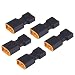 Produktbild FancyWhoop 5pcs Male XT60 zu Frau Deans XT-60 zu T-Stecker Verbindungsstück Adapter