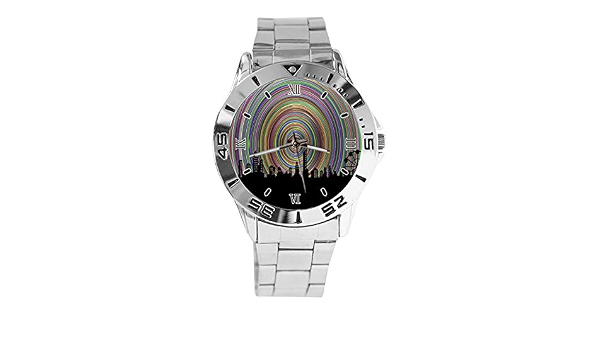 Skyline - Orologio da polso da uomo, sportivo, casual, con cinturino in  acciaio inox, analogico al quarzo : Amazon.it: Orologi