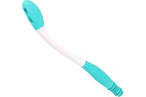 BOXOB Pulisci Sederi, 40,5cm Pulisci Sederi Verde Comfort Strumento di Assistenza la Pulizia del Sedere Accessorio per WC per Anziani Disabili e Donne Incinte