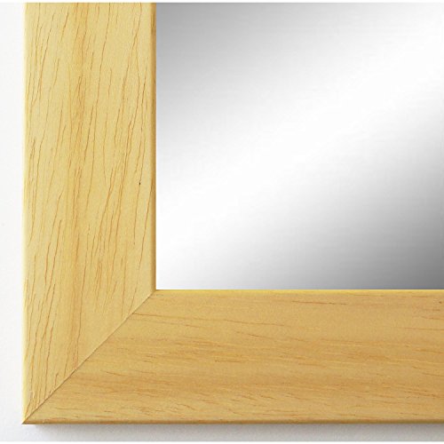 Spiegel Wandspiegel Badspiegel Flurspiegel Garderobenspiegel - Über 200 Größen - Florenz Beige 4,0 - Außenmaß des Spiegels 60 x 60 - Wunschmaße auf Anfrage - Antik, Barock