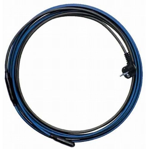 Rohrbegleitheizung Schlauchheizung gegen Frostschäden Heizkabel PRO 2m - 48m energieeffizient stromsparend mit Thermostat, Länge Heizleitung:12 m