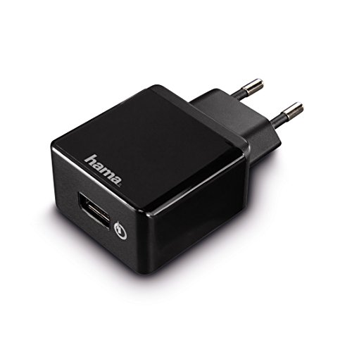 Hama Qualcomm Quick Charge 2.0 Ladegerät (Turbo-Ladefunktion, Micro-USB-Kabel geeignet für Smartphone, Handy, Tablet) schwarz - 5