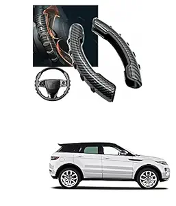 PRIKNIK Steering Wheel Grip Cover Non-Slip Sporty Design for 15 Inch Steering Wheel Compatible with Cars