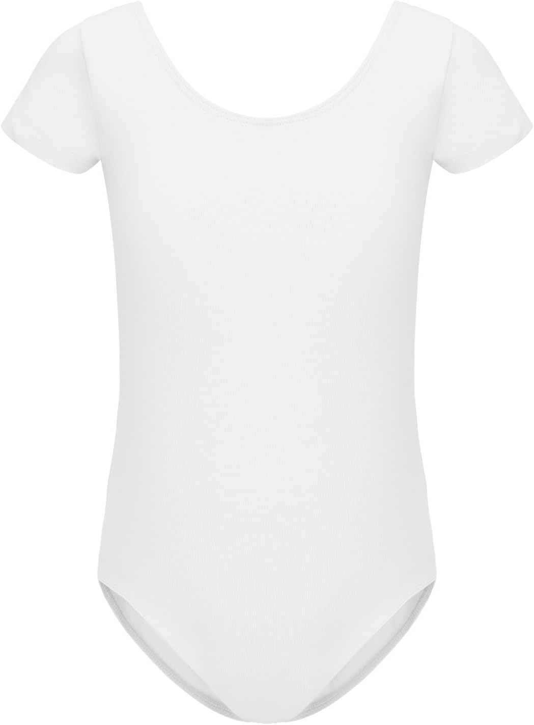 HIPPOSEUS Maillot de Ballet Danza para Niña Mangas Corta Ballet Body Leotardos Danza Clásico Gimnasia Ritmica, AM0019DX