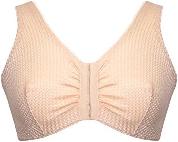 Eden HouseLadies Front Fastening Bra Non Wired Magic Cotton Bra