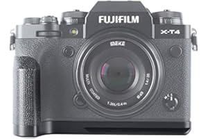 Venidice MK-XT4G Kameragriff Handgriff Halterung für Fujifilm X-T4 XT4 Digitalkamera, Metall, Schwarz, Venidice Tuch