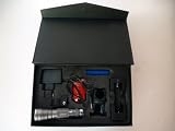 cuanto es una potencia elevada a 1  amara-global - Set de faro LED bicicleta (25 W), potencia elevada, batería Li-Ion y cargador 30034