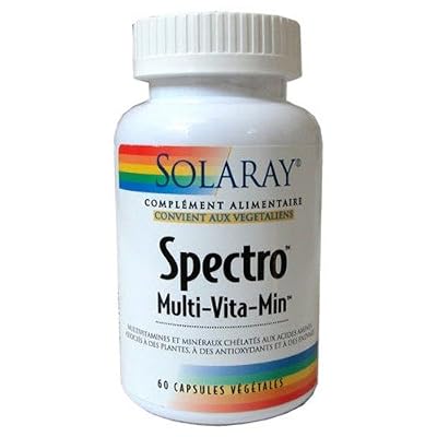 Solaray - Spectro multi-vita-min - 60 gélules - Anti-oxydant