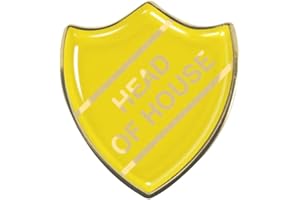 CAPRICORNONE Head of House Gel Domed School Shield Badge