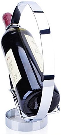 WSZYD Wine rack Wine rack Wave wine rack Stainless steel wine rack Creative wine rack Wine rack European natural wind Wine rack Iron ornaments Living room Bedroom Entrance Kitchen Office bar KTV Stainless steel
