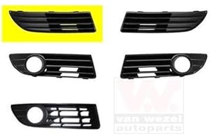 VAN WEZEL 5828592 Rejilla de ventilación parachoques Delante, derecha