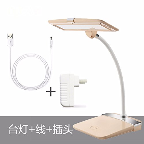 Preisvergleich Produktbild LKMNJ Led Augenschutz Aufladen Usb kleine Lampen, M Gelb + Wlan + Stecker