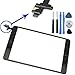 Price comparison product image Touch Screen Digitizer for Apple iPad Mini 1 & 2 with IC Chip Front Panel Glass Lens Repair Replacement with adhesive & tools (Model A1432, A1454, A1455, A1489, A1490) (black)