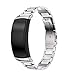 Produktbild Hunpta@ Mode Sport Edelstahl Armband mit Metallverbindern Compatible Für Samsung Gear Fit2 Pro(180 mm) (Silber)