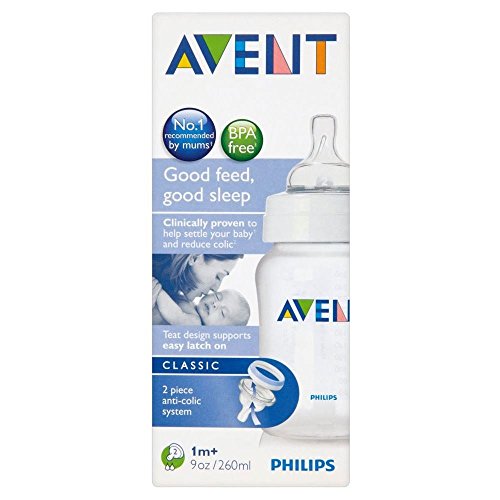 Preisvergleich Produktbild AVENT Flasche 260ml - Packung mit 2