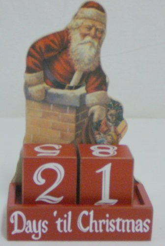 Preisvergleich Produktbild Primitives by Kathy Santa Countdown Blocks by Primitives by Kathy