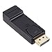 Produktbild Peanutaod Displayport auf HDMI DP-Mann zum weiblichen Konverter-Adapter-Stecker DP-Anschluss HDMI Adapter 1080p Plug and Play