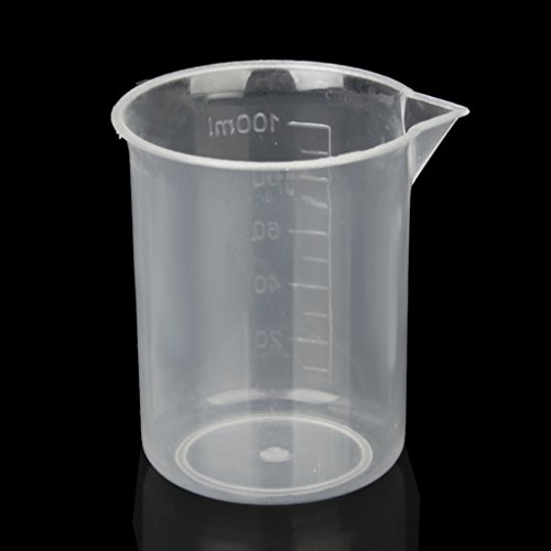 100ml Transparent Kunststoff Messbecher Messbecher - 8
