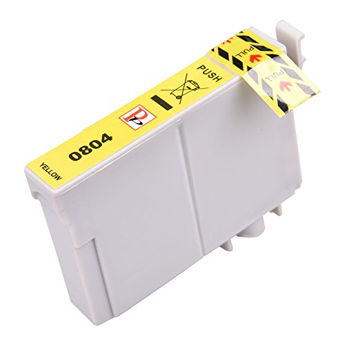 PerfectPrint Kompatibel Tinte Patrone Ersetzen für Epson Stylus Photo P50 R265 R285 R360 RX-560 585 685 PX-650 660 700W 710W 720WD 730WD 800FW 810FW T0801 (Schwarz/Cyan/Magenta/Gelb/Licht-Cyan/Licht-Magenta, 14-pack) - 5