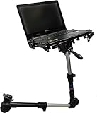 Höhenverstellbar mit zwei Teleskoparmen von 60 cm bis max. 96 cm