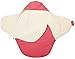 Wallaboo Baby Blanket Coco - For Car seat and Travel - 100% Pure Cotton - 90 X70 cm - For Babies from Newborn - Red