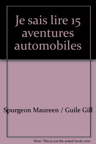 couverture de : 15 aventures automobiles
