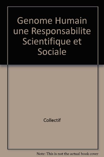 Le Génome humain francais Le Génome humain francais