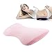 Produktbild GxNI Memory Cotton Taillenkissen - Pain Relief Memory Foam Kissen mit Rückenpolster Lendenkissen - Schwangere Frauen Sleeping Taille Taillenscheibe Hervorragendes Kissen Kissen 59 * 26 * 6 , Pink