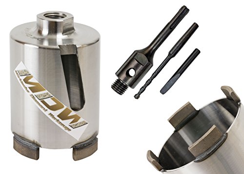 Laser Diamant Dosensenker Profi Top inkl. SDS Plus Aufnahme & Zentrierbohrer / Austreibkeil