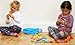 Toys of Wood Oxford Jumbo Wooden Threading Beads Alphabet Blocks and Number Blocks 46 pieces in a bag