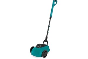 VONROC Mini Tondeuse - 350W - 22 cm - Tonte et broyage en Un - Trois hauteurs de Coupe réglables : 30mm, 40mm, 50mm - Outil de Nettoyage Inclus