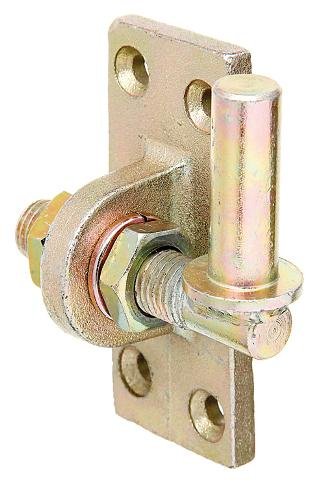 GAH-Alberts 318246, Cardine da avvitare, regolabile di 20 mm, Ø 16 mm, 105 x 45 mm, Superficie zincata (galvanisch gelb verzinkt)