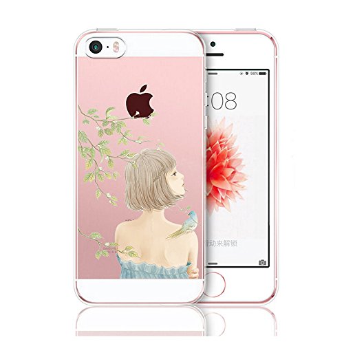 Qissy Carcasa iphone SE 5 5s TPU Funda Cubierta de Silicona de ultra delgado impresi n de estuche Silicona Carcasa Trasera Para iphone 5 5s Transparente reviews Qissy Carcasa iphone SE 5 5s TPU Funda Cubierta de Silicona de ultra delgado impresi n de estuche Silicona Carcasa Trasera Para iphone 5 5s Transparente