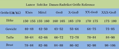 Lance Sobike Damen- Rad-Trikots Set Kurze Ärmel- Leopard Frauen - 6