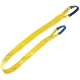 Cinghia Di Sollevamento Feldtmann 2 Tonnellate (2000 Kg) – Lunghezza 6 Mt, Larghezza 6 Cm, Certificata TÜV