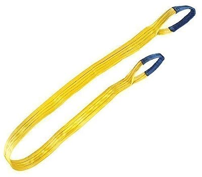 Unbekannt Courroie de levage Harnais Boucle circulaire 1 jusqu'à 4 Tonnes - 3000 kg / 3 Tonnes / 2 mètres