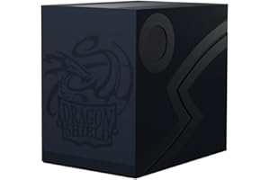 ARCANE TINMEN Przechowywanie+karty+-+talia+Box+Dragon+Shield+Double+Shell+%3A+Revised+Midnight+%28Niebieski%2FBlack%29