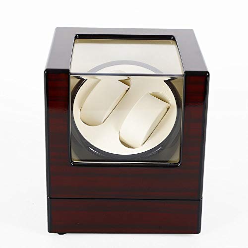 Preisvergleich Produktbild 2 Uhren watch Automatisch Uhrenbeweger Holz sanders watchwinder Box EU Adapter.