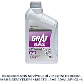 Grat Şanzıman Yağı 80 1 Litre Api Gl-4