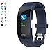 Produktbild APJJ Fitness-Tracker, EKG + PPG Herzfrequenz-Monitor Blutdruck Sleep Monitoring Smart Armband mit Temperaturmessung und Activity Track Pedometer,B