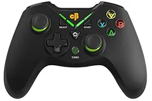 Cosmic Byte C3070W Nebula 2.4G Wireless Gamepad for PC/PS3 supports Windows XP/7/8/10, Rubberized Texture