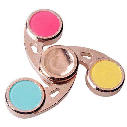 Ocool Spinner Fidget Toy, Fidget Spinner Focus Toy Brass High Speed Spins Helps Focusing for Anxiety Stress Reducer Relieves ADHD ADD Autism Adult Children Ocool Spinner Fidget Toy, Fidget Spinner Focus Toy Brass High Speed Spins Helps Focusing for Anxiety Stress Reducer Relieves ADHD ADD Autism Adult Children