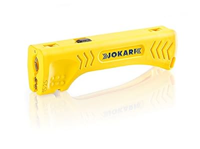 Jokari T30400 Uni-Plus Pince à dénuder 8-15 mm Jaune
