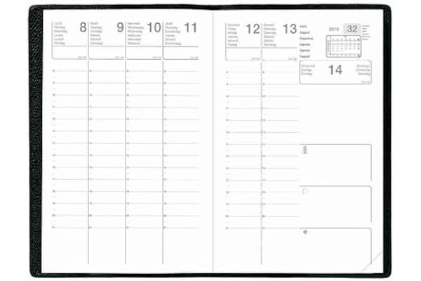 Agenda scolaire CALLIOPE 160 x 240 mm Noir - 2021/2022