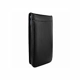 Piel Frama Ledertasche Magnet fr Apple iPhone 5 schwarz - 