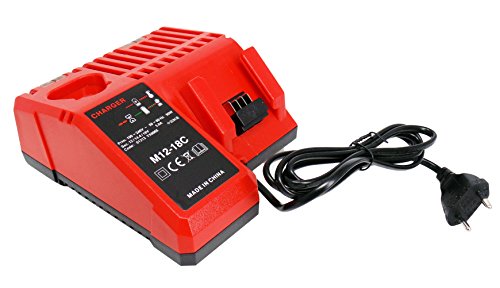Sostituisce caricabatterie Milwaukee m18 m12 48-59-1812 48-59-1807 48-59-1806 48-59-1840 2710-20 per la batteria degli utensili Milwaukee