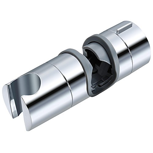 Rovtop Handbrause Halterung Slide Bar 18-25 mm Außen Durchmesser verstellbar ABS Brausehalter Verchromt für Badezimmer