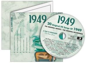 1949 The Classic Years 20 Track CD Greetings Card