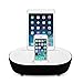 Produktbild HLL Lightning Dock Dual Aufladen Alarm Clock Radio für iPhone 5/5S/6/6Plus Alle iPad-Modelle mit Lightning Connector (Weiß)